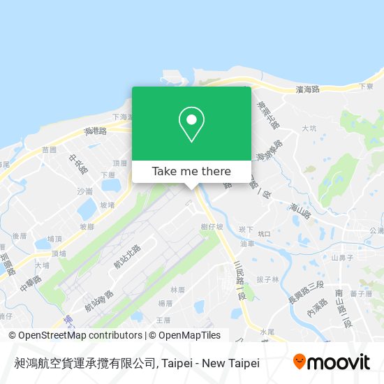 昶鴻航空貨運承攬有限公司 map