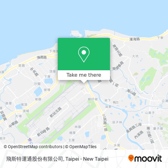 飛斯特運通股份有限公司地圖