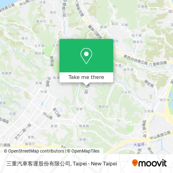 三重汽車客運股份有限公司 map