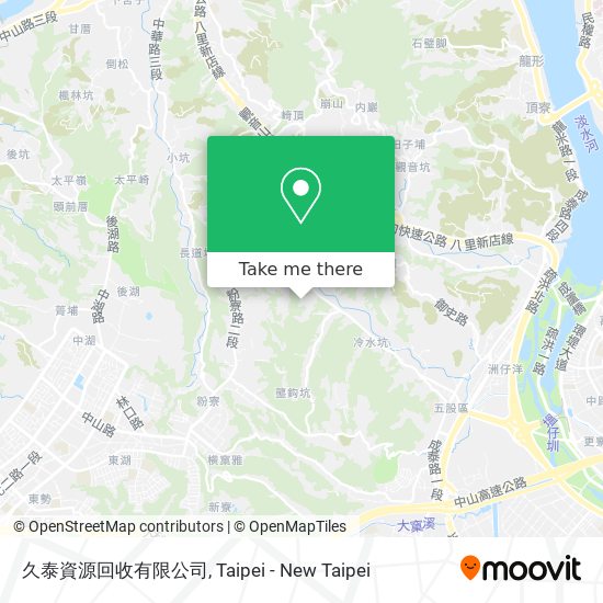 久泰資源回收有限公司地圖