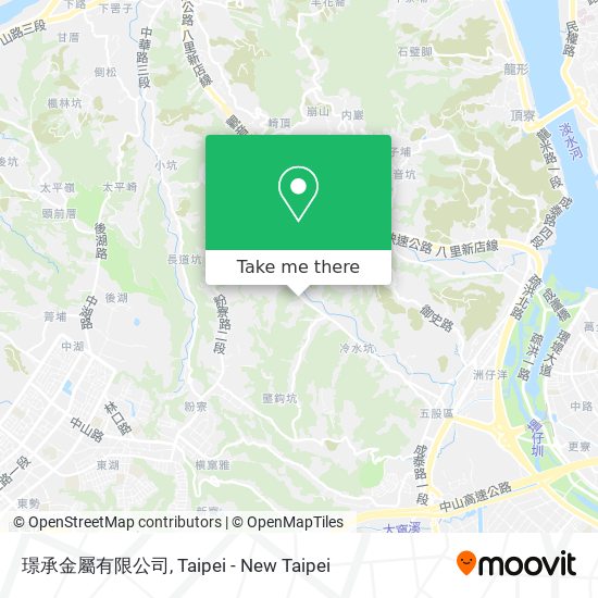 璟承金屬有限公司 map