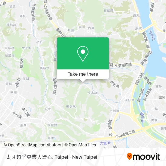 太艮超乎專業人造石地圖