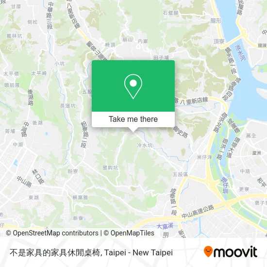 不是家具的家具休閒桌椅地圖
