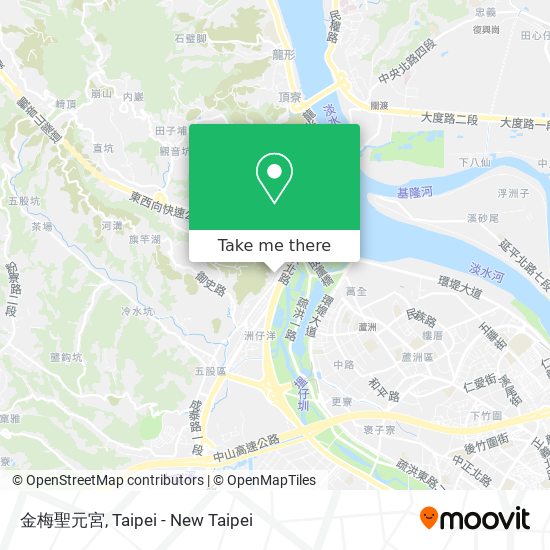 金梅聖元宮 map