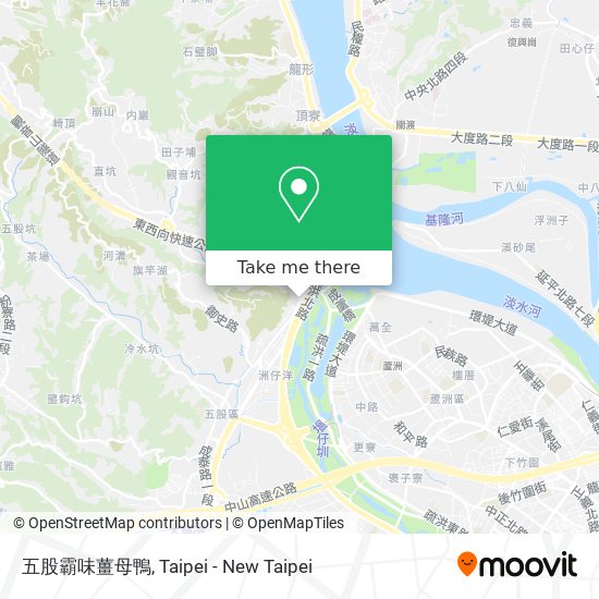 五股霸味薑母鴨 map