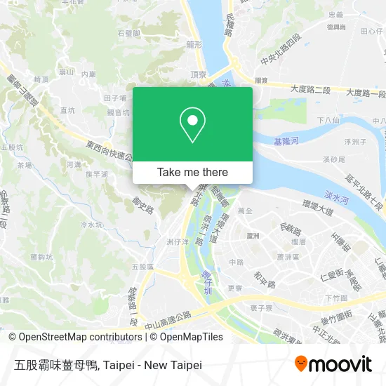 五股霸味薑母鴨 map