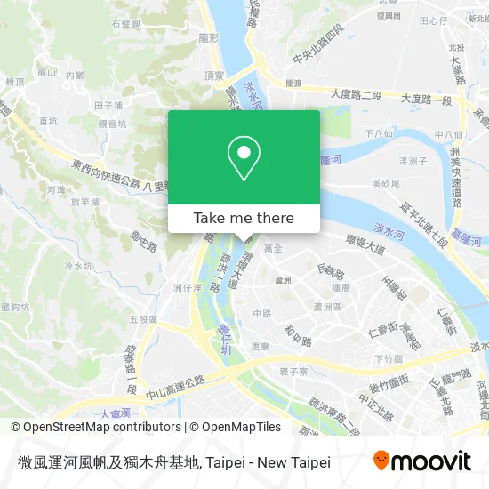 微風運河風帆及獨木舟基地 map