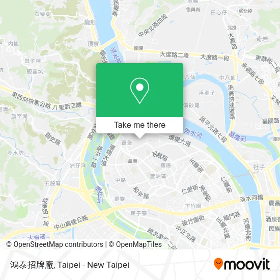 鴻泰招牌廠地圖