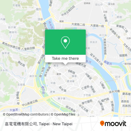 嘉電電機有限公司地圖