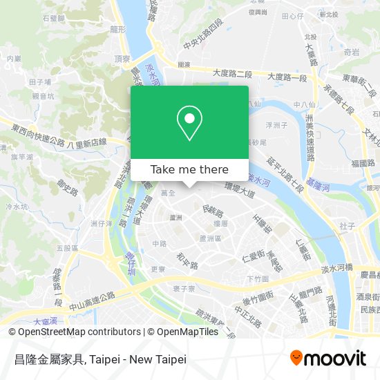 昌隆金屬家具 map