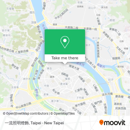 一流照明燈飾地圖