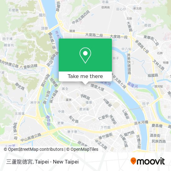 三蘆龍德宮地圖