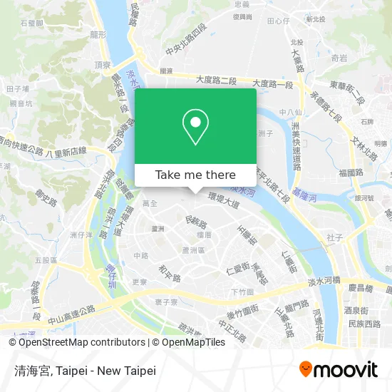 清海宮 map