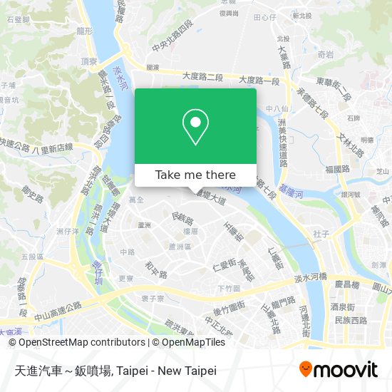 天進汽車～鈑噴場 map