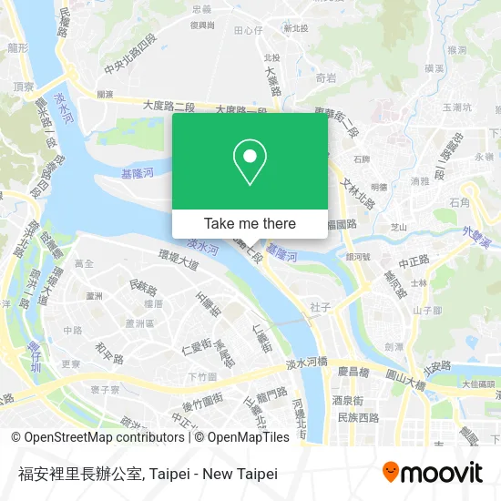 福安裡里長辦公室地圖