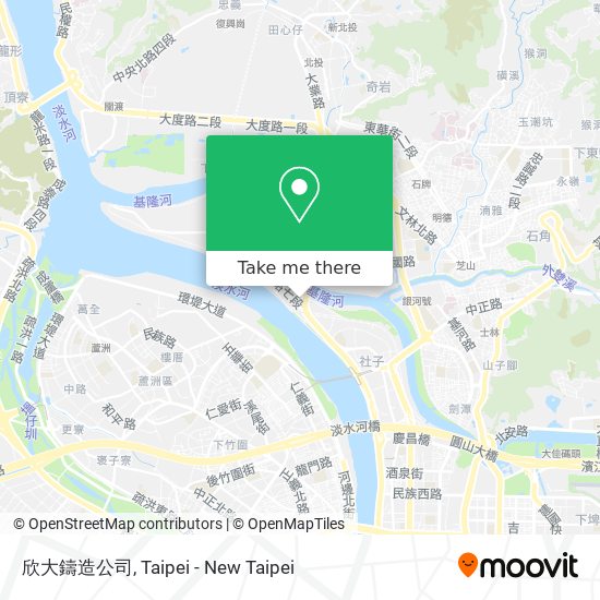欣大鑄造公司 map