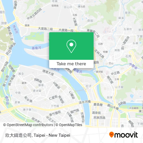 欣大鑄造公司地圖