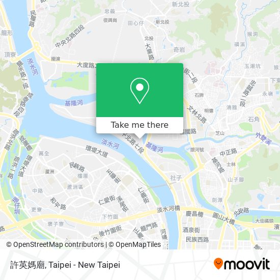 許英媽廟 map