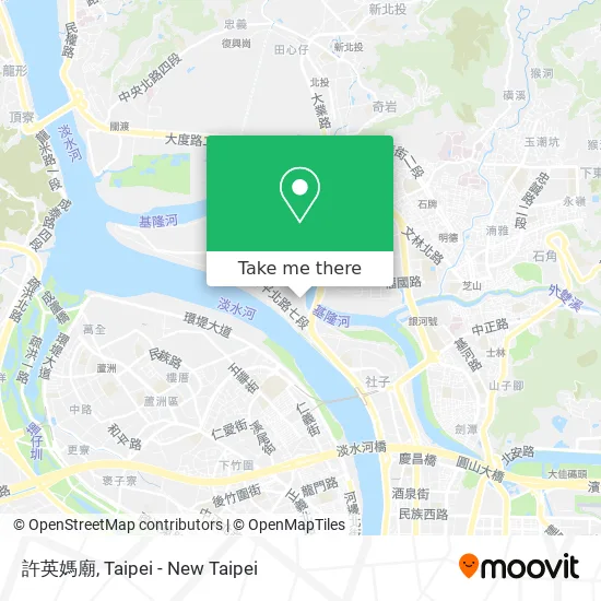 許英媽廟地圖
