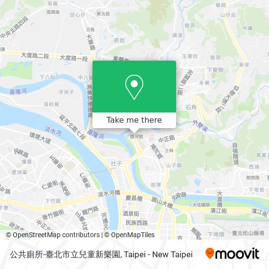 公共廁所-臺北市立兒童新樂園 map