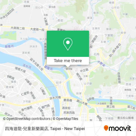四海遊龍-兒童新樂園店地圖