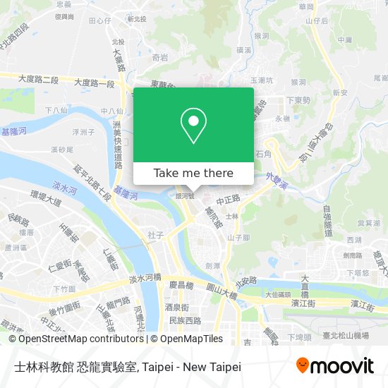 士林科教館 恐龍實驗室地圖