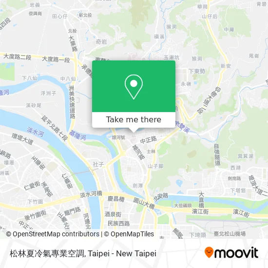 松林夏冷氣專業空調地圖