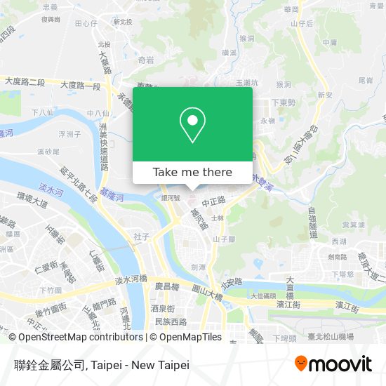 聯銓金屬公司 map