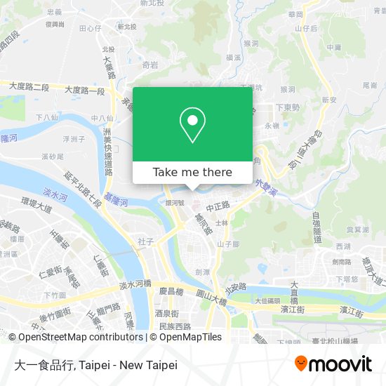 大一食品行 map