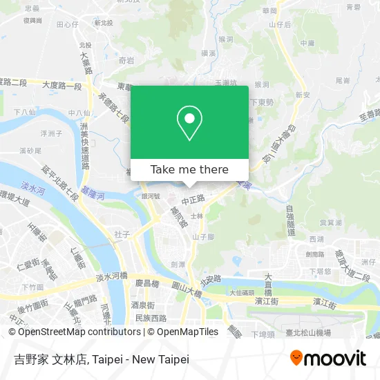吉野家 文林店 map