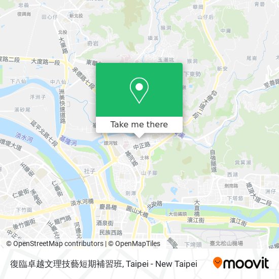 復臨卓越文理技藝短期補習班 map