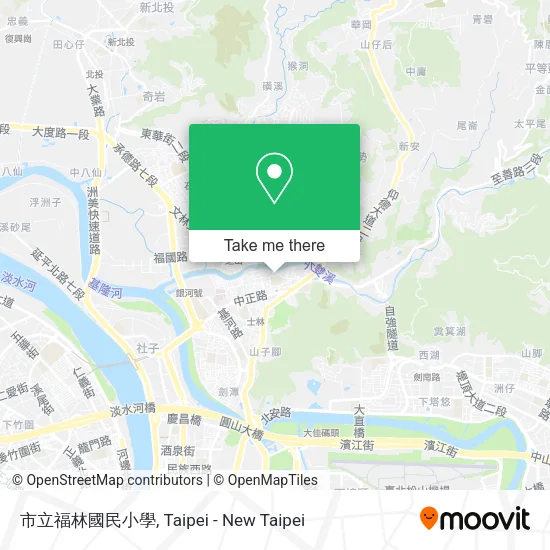 市立福林國民小學地圖
