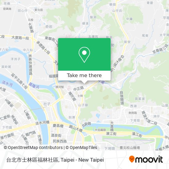 台北市士林區福林社區 map