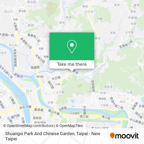 Shuangxi Park And Chinese Garden map