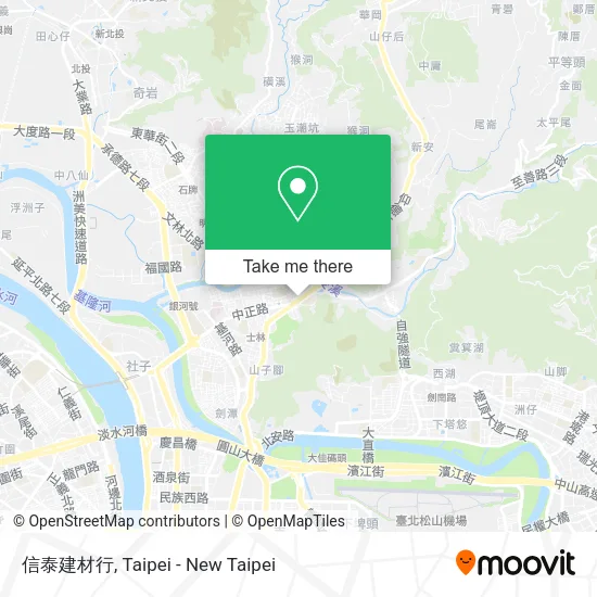 信泰建材行地圖