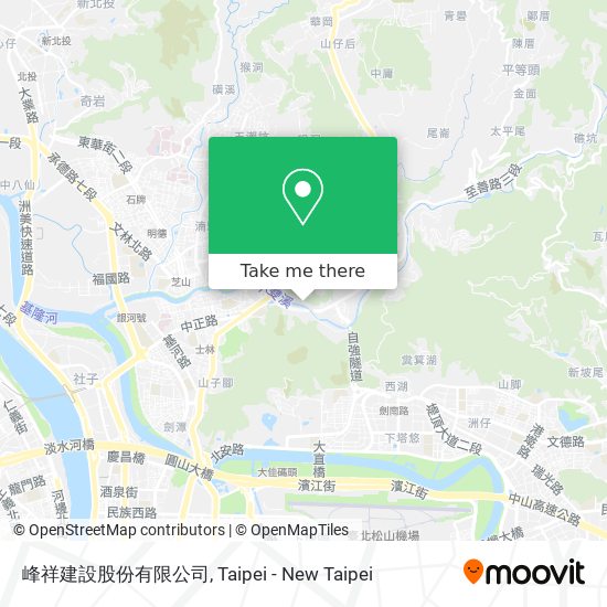 峰祥建設股份有限公司 map