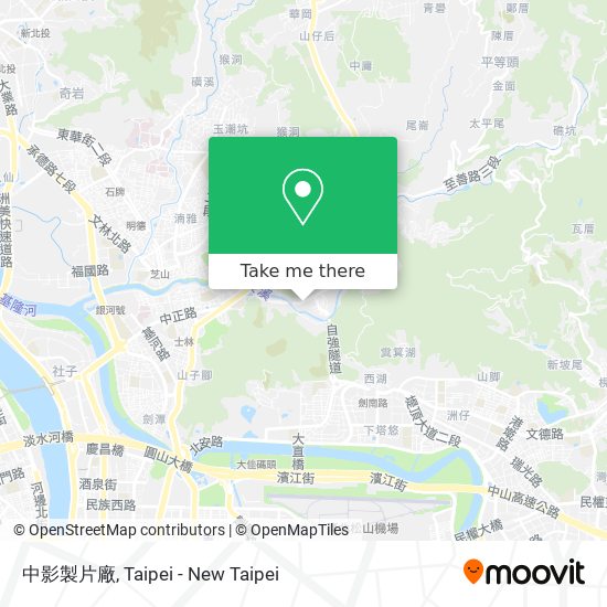 中影製片廠 map