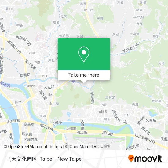 飞天文化园区地圖