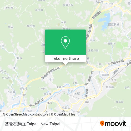 基隆石獅山 map