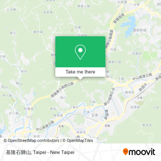 基隆石獅山 map
