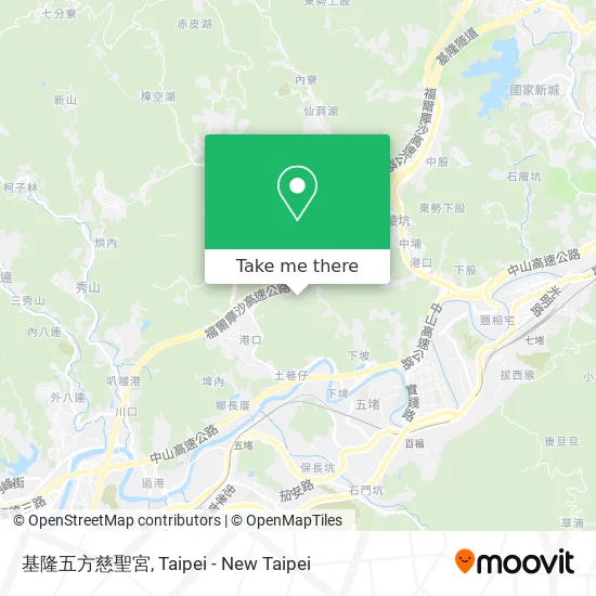 基隆五方慈聖宮 map