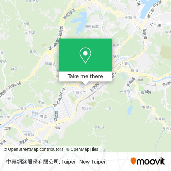 中嘉網路股份有限公司 map