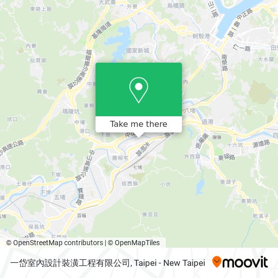 一岱室內設計裝潢工程有限公司地圖