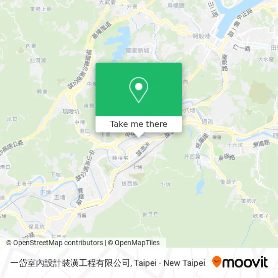 一岱室內設計裝潢工程有限公司 map