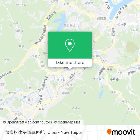 詹富棋建築師事務所 map