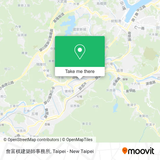 詹富棋建築師事務所 map