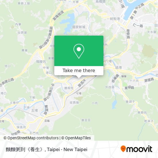 麵麵粥到《養生》 map