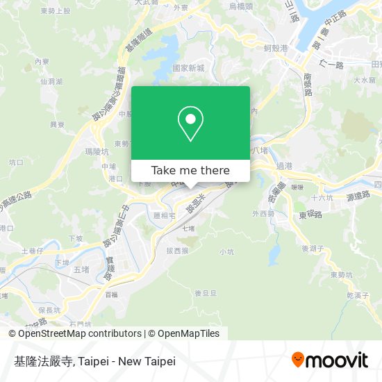 基隆法嚴寺 map