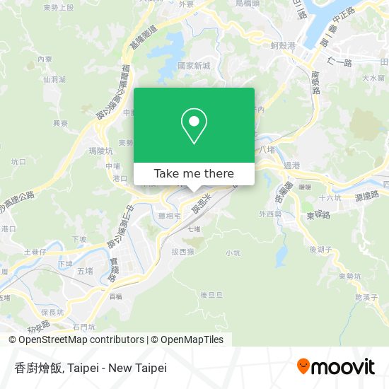 香廚燴飯 map