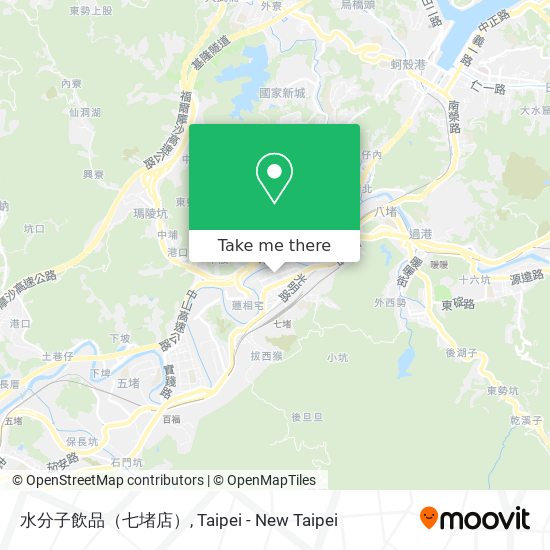 水分子飲品（七堵店） map